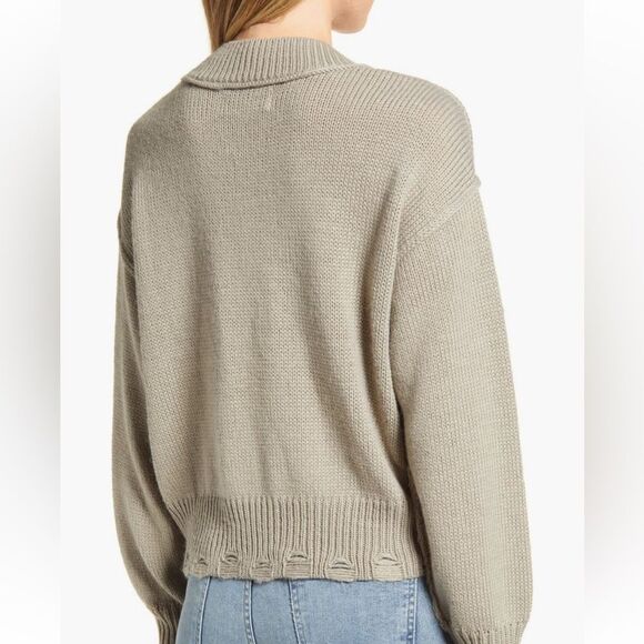 Wildfox Toasty And Tipsy Cropped Sweater - XS - Picture 5 of 11